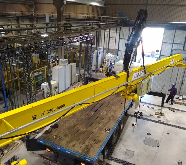 Comissionamento de Ponte Rolante