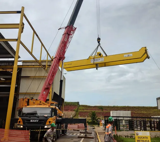 Montagem de Ponte Rolante
