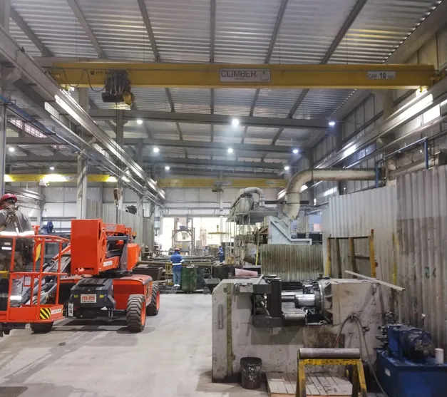 Ponte Rolante para Siderúrgica