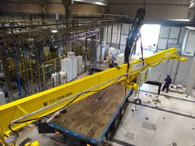 Comissionamento de Ponte Rolante