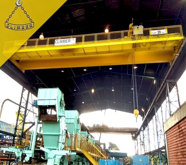 Quando a ponte rolante apoiada dupla viga é a melhor solução industrial