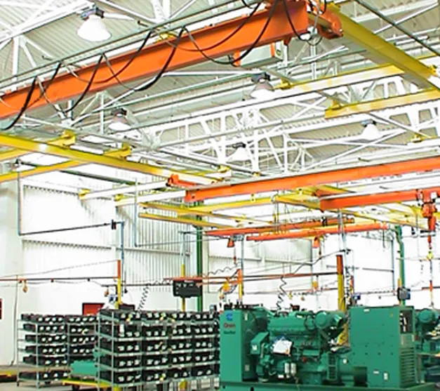 Pontes rolantes para movimentação de cargas pesadas na indústria