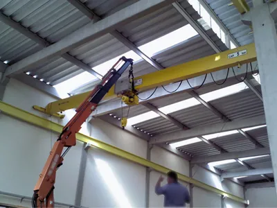 Montagens de equipamentos feitos pela Easy Crane